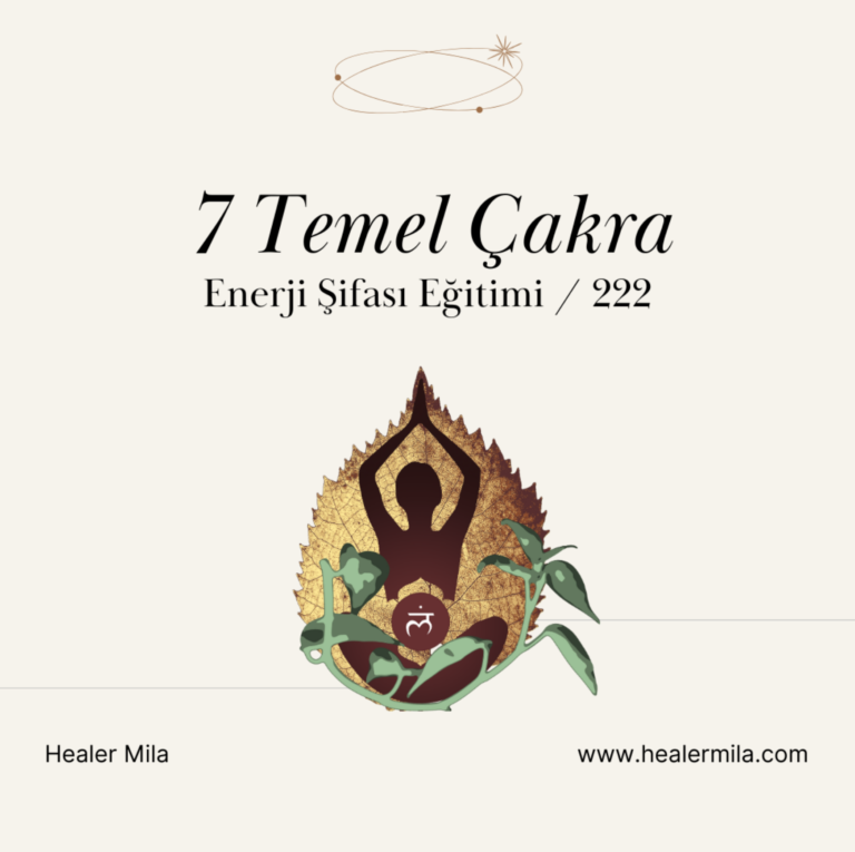 Kapsamlı 7 Temel Çakra Eğitimi
